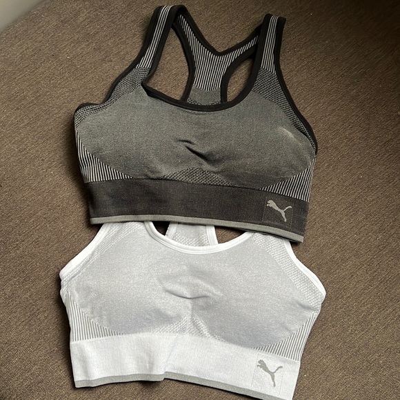 NEVER WORN. Puma sports bras. Size small. $20 for both. - Picture 1 of 1